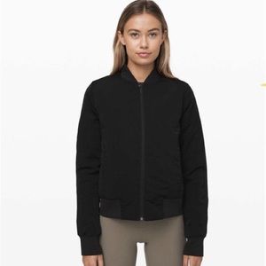Lululemon reversible Bomber Jacket size 4